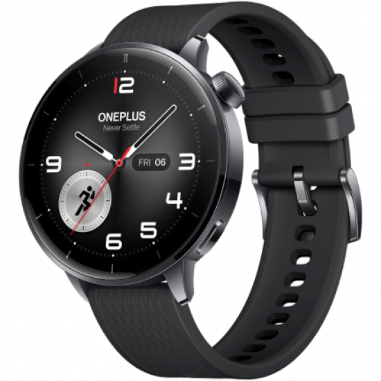 OnePlus Watch 3, OPWE242, Black Steel