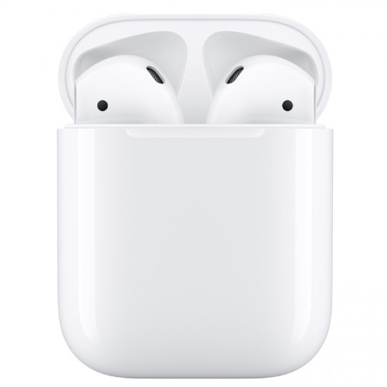 Беспроводные наушники Apple AirPods 2 (с зарядным футляром) MV7N2