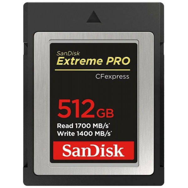 Карта памяти SanDisk 512GB Extreme PRO CFexpress Card Type B (SDCFE-512G-GN4NN)