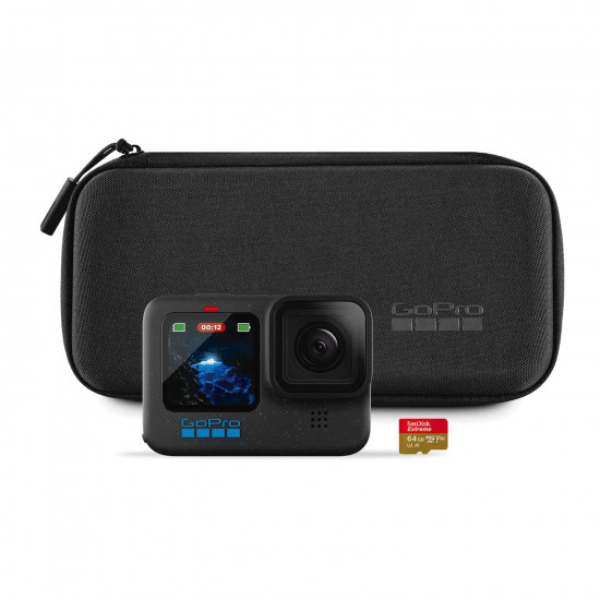 GoPro HERO12, Black (MicroSD 64Gb)