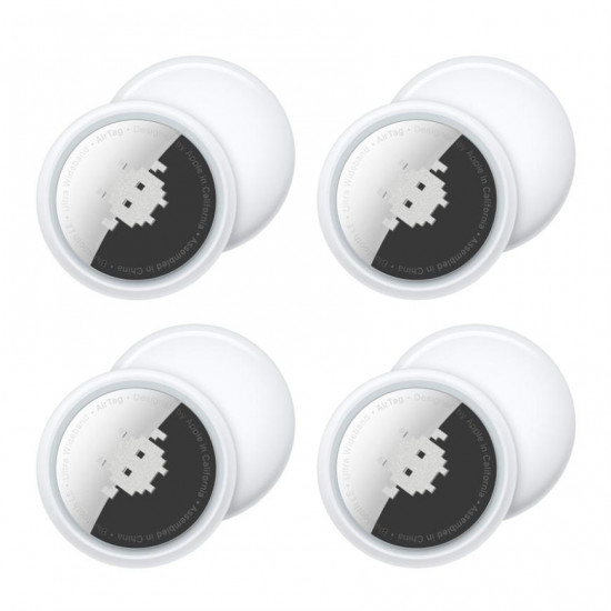 Трекер Apple AirTag, White-Silver (4 шт)
