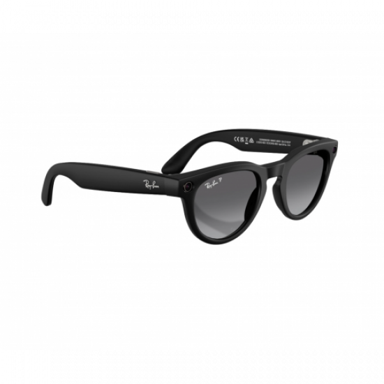 Умные очки Ray-Ban Meta Headliner, Matte Black/Polar Gradient Graphite (150-50) gen 2