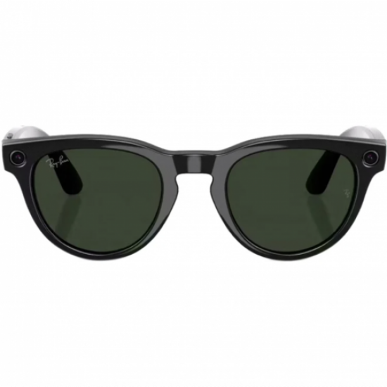 Умные очки Ray-Ban Meta Headliner, Shiny Black/Transition Graphite Green (150-50) gen 2