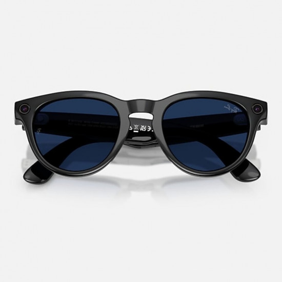 Умные очки Ray-Ban Meta Headliner, Shiny Black/Transitions Sapphire (150-50) gen 2