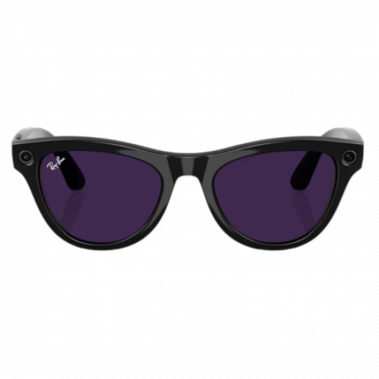 Умные очки Ray-Ban Meta Skyler, Shiny Black to Amethyst Transitions (150-52)