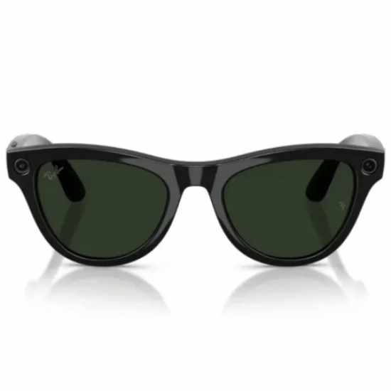 Умные очки Ray-Ban Wayfarer, Matte Black/Transitions Graphite Green (150-50)